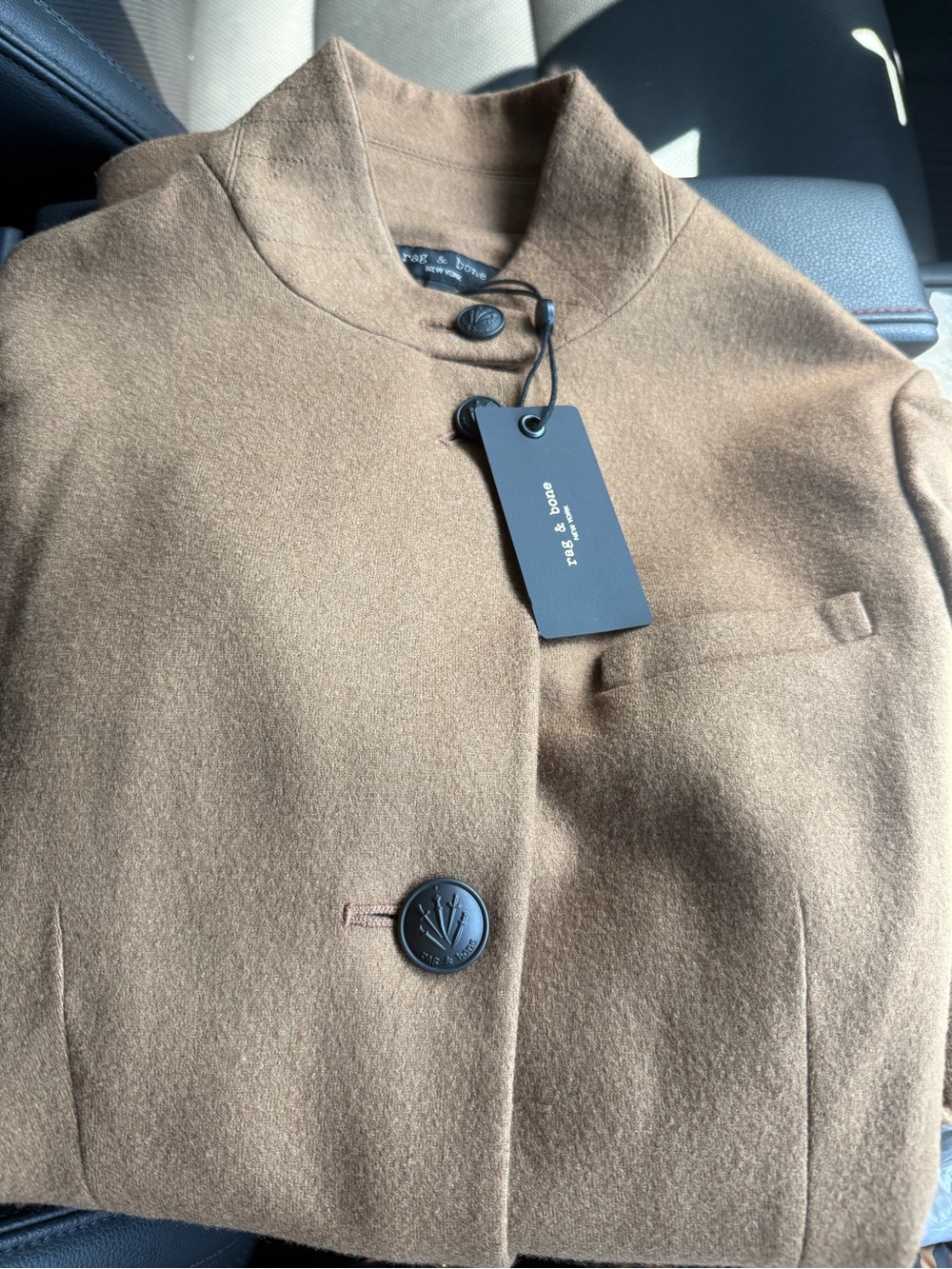 Rag & Bone Camel color blazer. - Picture 2 of 10